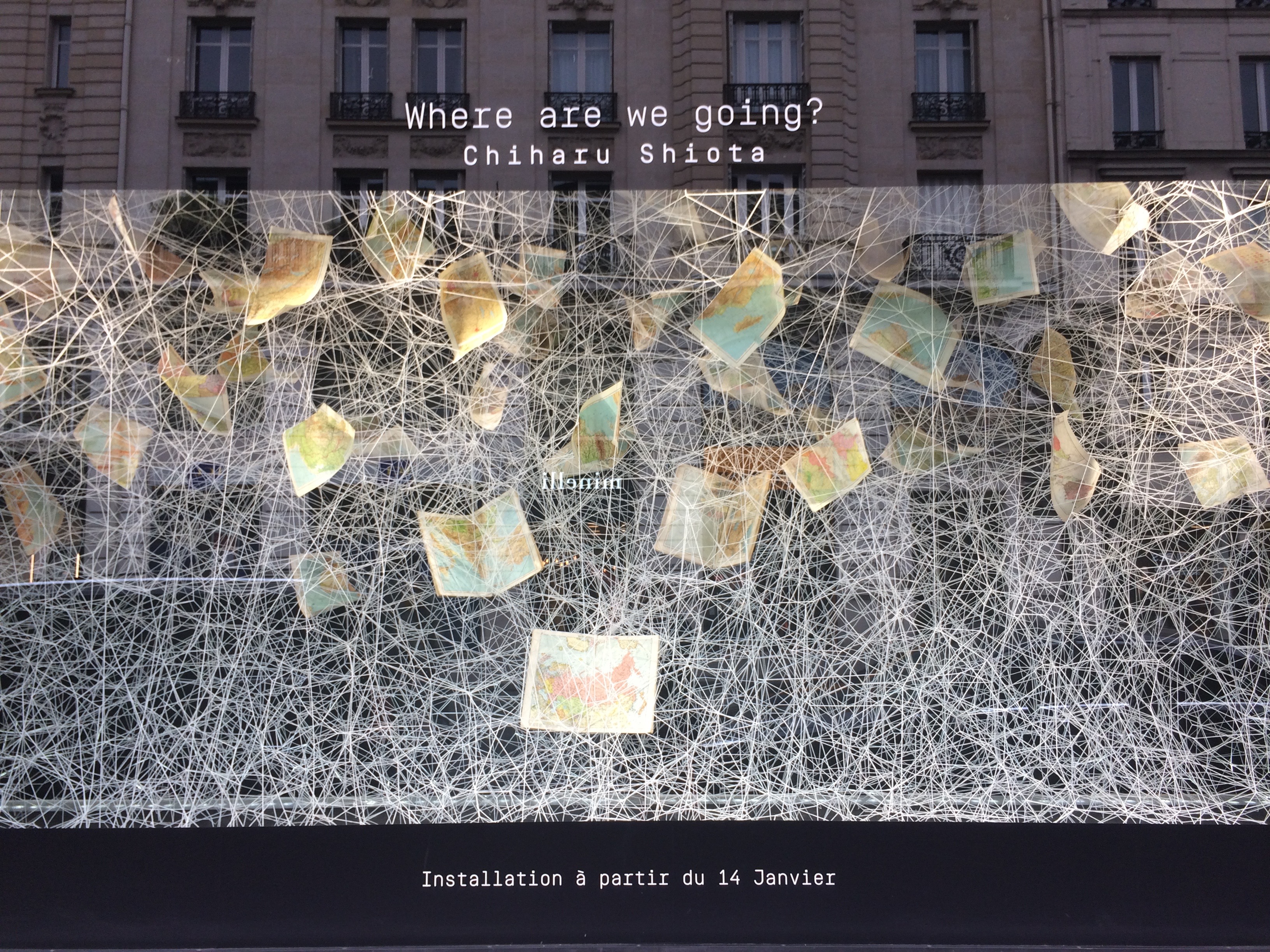 Chiharu Shiota, Mémoire docéan image